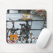 Nederlandstalige bike & Boat Holland Text Mousepad Muismat (Met muis)