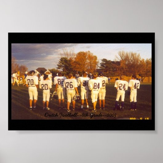 NederlandsVoetbal2 Poster (Voorkant)