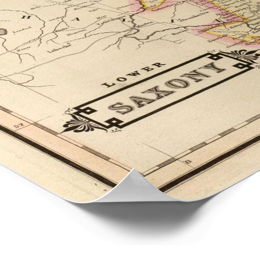 Nedersaksen Poster (Hoek)