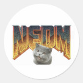 NEDM RONDE STICKER (Voorkant)
