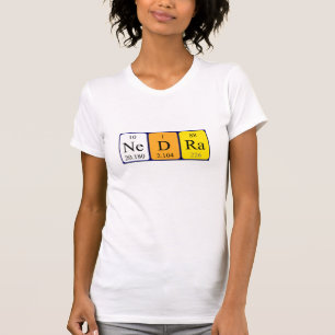 Nedra periodiek table name shirt