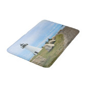 Ned's Point Lighthouse, Massachusetts Bath Mat (Gekanteld)