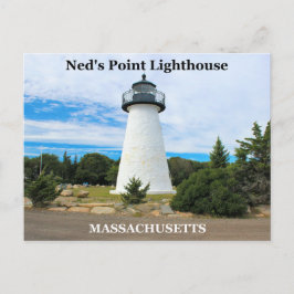Ned's Point Lighthouse, Massachusetts Briefkaart
