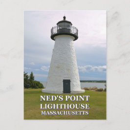Ned's Point Lighthouse, Massachusetts Briefkaart