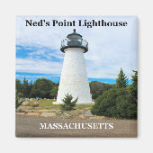 Ned's Point Lighthouse, Massachusetts Magnet (Voorkant)