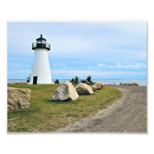 Ned's Point Lighthouse, Massachusetts Photo Print Foto Afdruk
