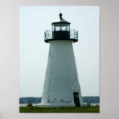 Ned's Point Lighthouse, Massachusetts Print (Voorkant)