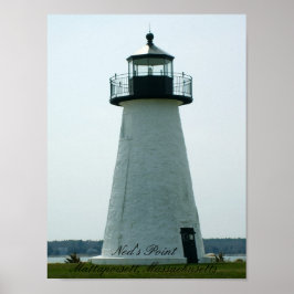 Ned's Point Lighthouse, Massachusetts Print