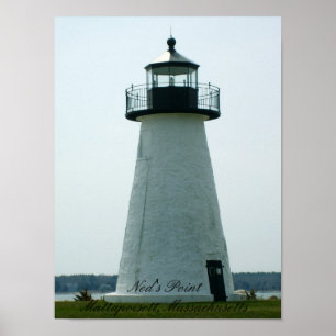 Ned's Point Lighthouse, Massachusetts Print