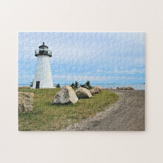 Ned's Point Lighthouse, Massachusetts Puzzle Legpuzzel (Horizontaal)