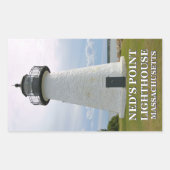 Ned's Point Lighthouse, Massachusetts Stickers (Voorkant)