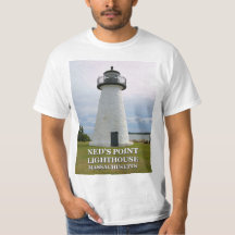 Ned's Point Lighthouse, Massachusetts T-Shirt