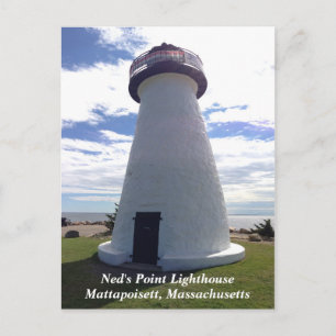 Ned's Point Lighthouse Mattapoisett, Massachusetts Briefkaart