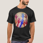 Nee 02, Beweging en eenheid T-shirt (Voorkant)