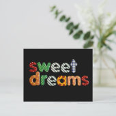 Nee: 156. BRIEFKAART SWEET DREAMS van TFDG (Staand voorkant)