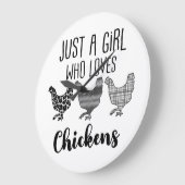 Nee 1/2, gewoon een meisje dat van kippen houdt, g grote klok (Hoek)