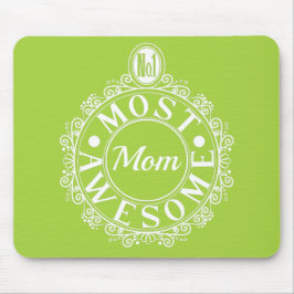 Nee.1 Meest Geweldige mam Klassieke witte druk op  Muismat