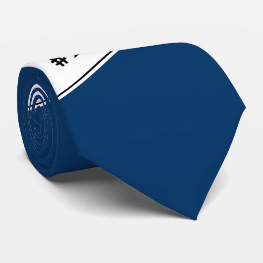 Nee 1 Stropdas van vader (Opgerold)