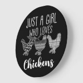 Nee 2/2, alleen een meisje dat van kippen houdt, g grote klok (Hoek)