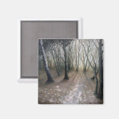 Nee.2 - 'Na de sneeuw' van Ron McGill. Magneet (Voorkant / Achterkant)