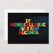 Nee: 96. ALS MONOSYLLABIEK... briefkaart van TFDG (Voorkant / Achterkant)