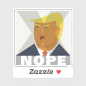 Nee aan de dope. sticker (Vel)