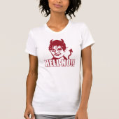 Nee! Anti Sarah Palin T-shirt (Voorkant)