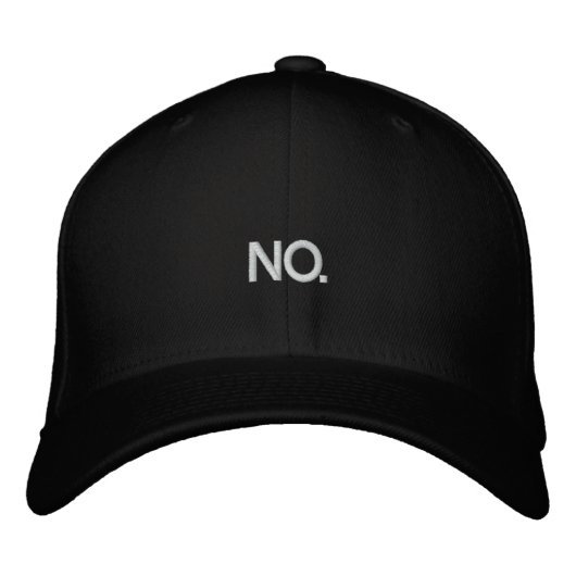 NEE. Baseball Cap (Voorkant)