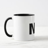 Nee betekent geen grappig mok koffie mok cadeau id (Links)
