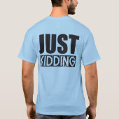 Nee betekent ja - gewoon verkopen t-shirt (Achterkant)