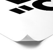 Nee betekent niet dat ik word overreden - nee bete poster (Hoek)