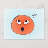 "Nee!" Briefkaart (Voorkant)