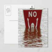 Nee! Briefkaart (Voorkant / Achterkant)