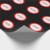 Nee. Cadeaupapier (Hoek)