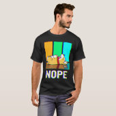 Nee Corgi Niet Vandaag Hond T-shirt (Voorkant volledig)