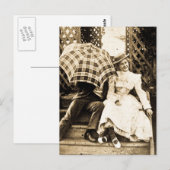 Nee, dat doe je niet. (Sepia) Briefkaart (Voorkant / Achterkant)