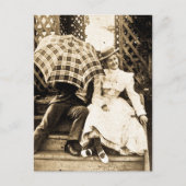 Nee, dat doe je niet. (Sepia) Briefkaart (Voorkant)