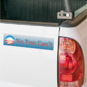 Nee, dat kan niet. bumpersticker (Op Truck)