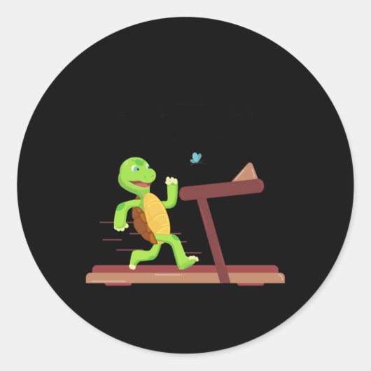 Nee, de snelheid ronde sticker (Voorkant)