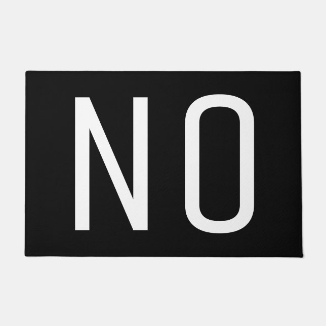 NEE DEURMAT (Voorkant)