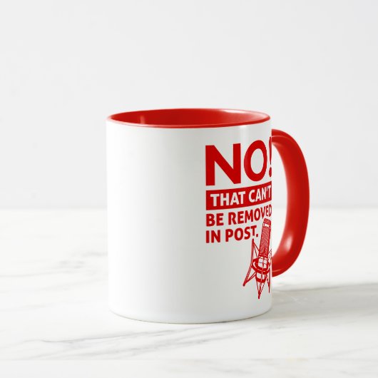 NEE die niet kan worden verwijderd in post - Sound Mok (Voorkant rechts)