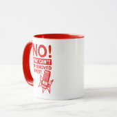 NEE die niet kan worden verwijderd in post - Sound Mok (Voorkant links)