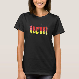 Nee Duits Nee Kinderen Zeggen Duitsland Vintage T-shirt