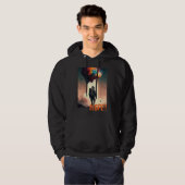Nee. Een Funny Cynical Dystopie Hoodie (Voorkant volledig)