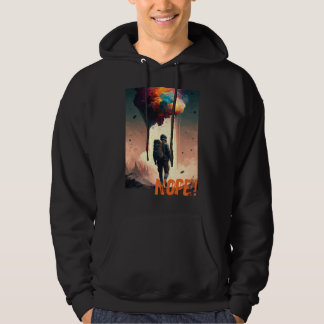 Nee. Een Funny Cynical Dystopie Hoodie