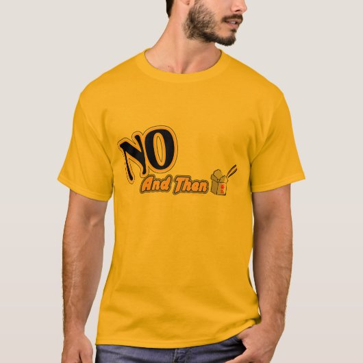 Nee, en dan t-shirt (Voorkant)