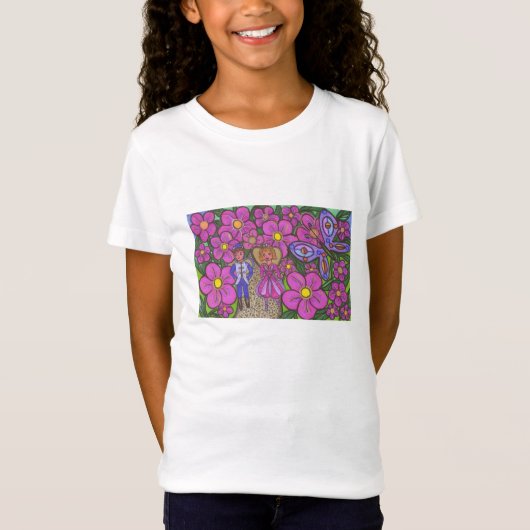 Nee Folk - Prince & Princess Fairy Land - Art Kind T-shirt (Voorkant)