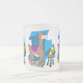 Nee, geen hooidrama de lama! 2 matglas koffiemok (Center)