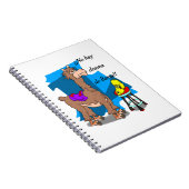 Nee, geen hooidrama de lama! 2 notitieboek (Rechterzijde)