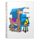 Nee, geen hooidrama de lama! 2 notitieboek (Voorkant)